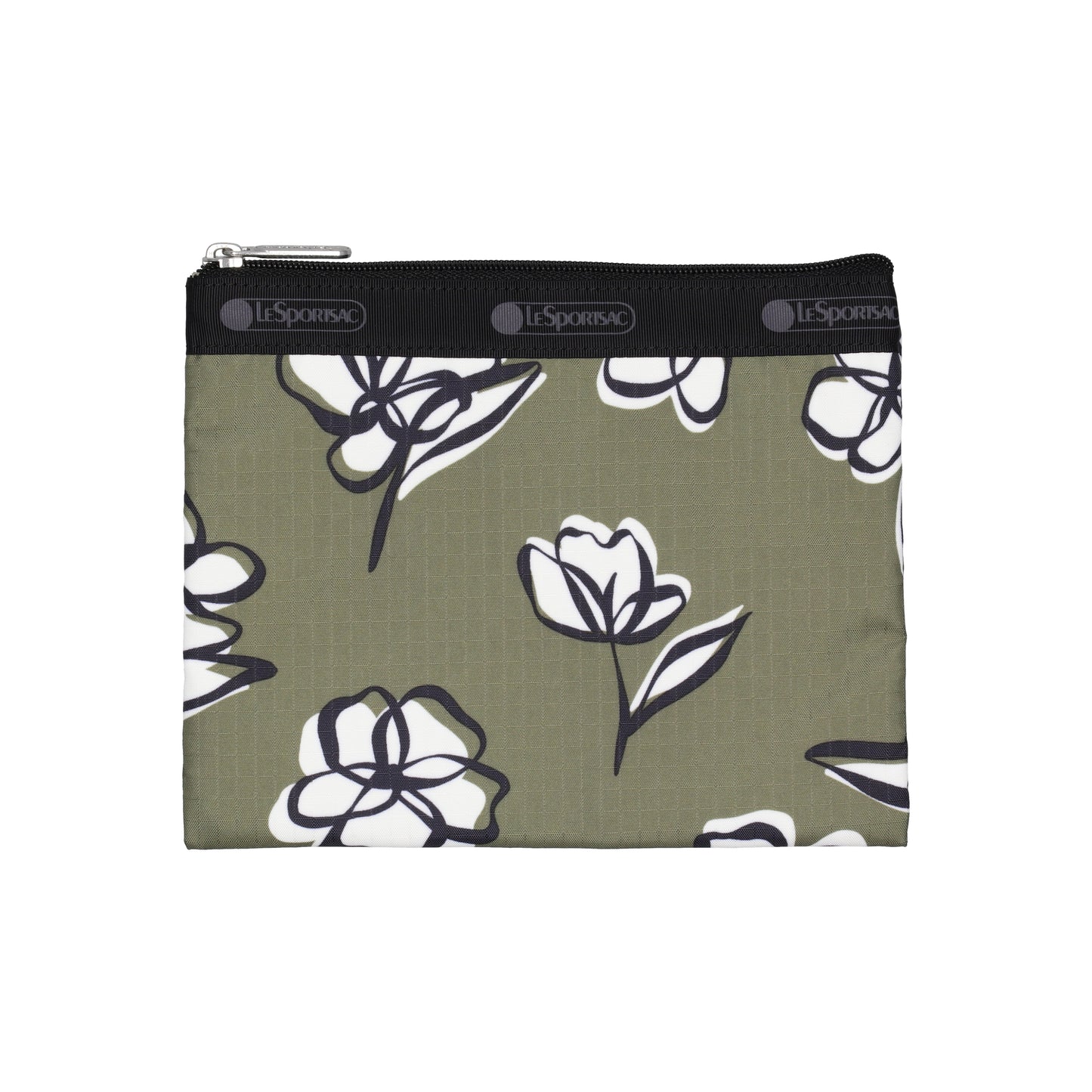 Classic Hobo Olive Floral Silhouette