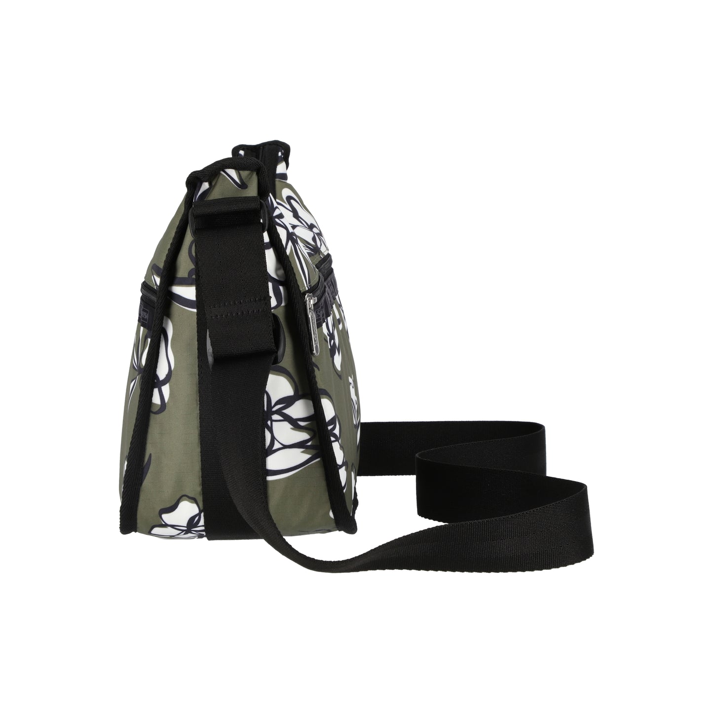 Classic Hobo Olive Floral Silhouette
