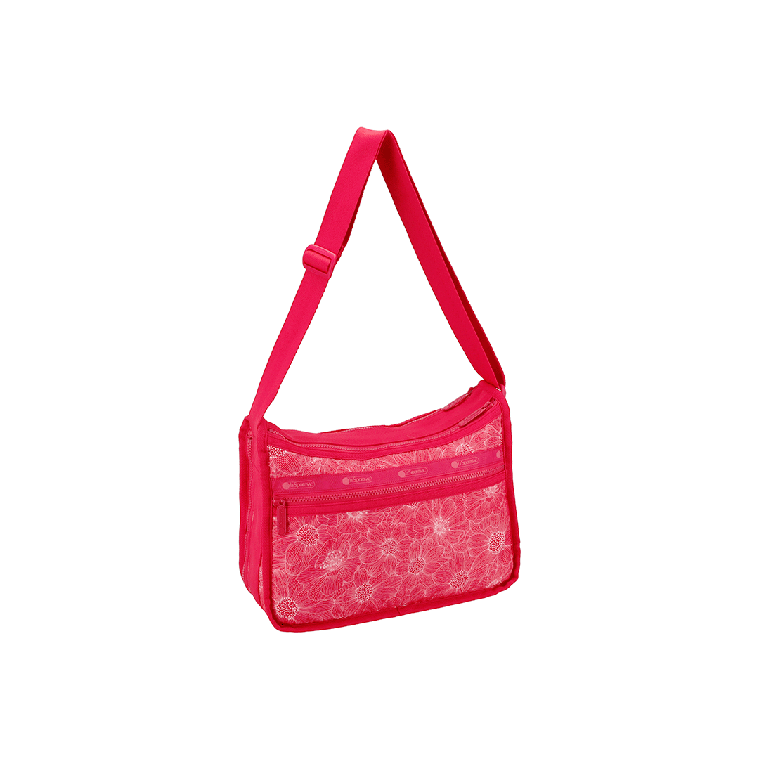 Summer Garden Flower Deluxe Everyday Hobo Bag