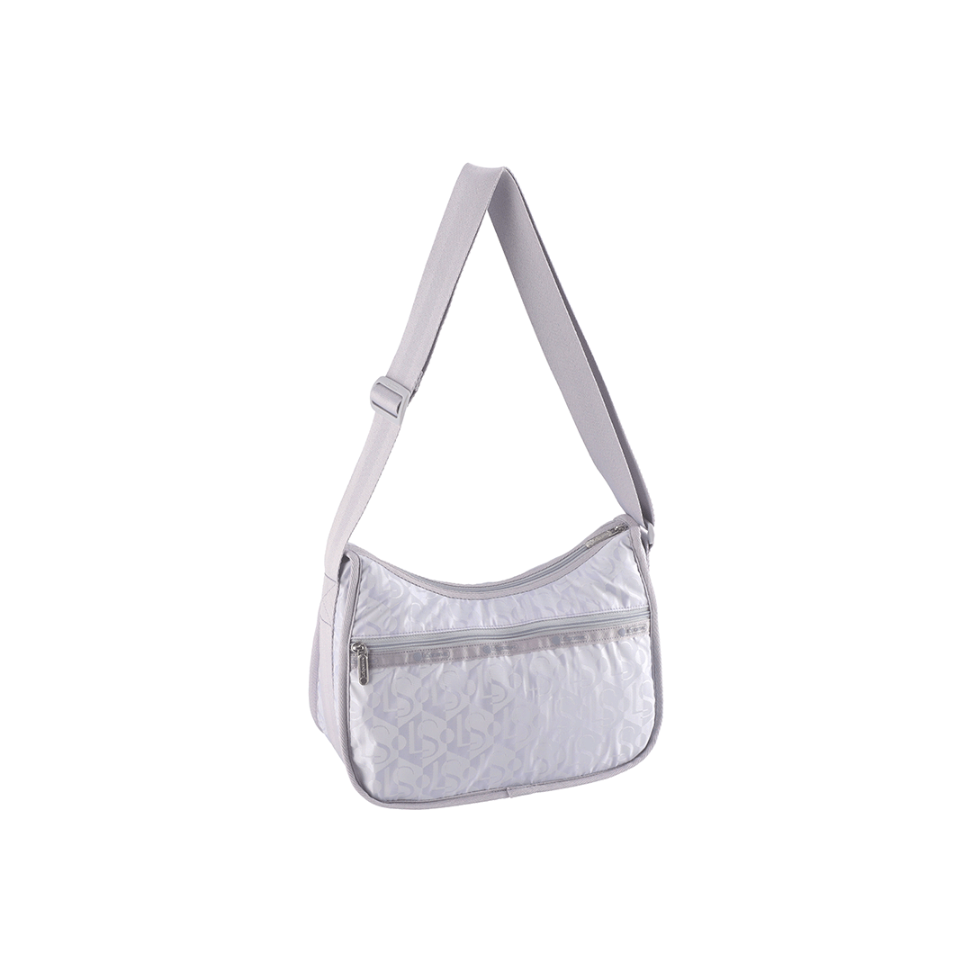 Monogram Jacquard Lavender Classic Hobo Bag