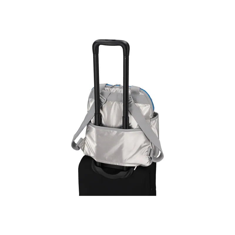 LeSportsac x Doraemon Double Trouble Backpack Doraemon Silver Shine