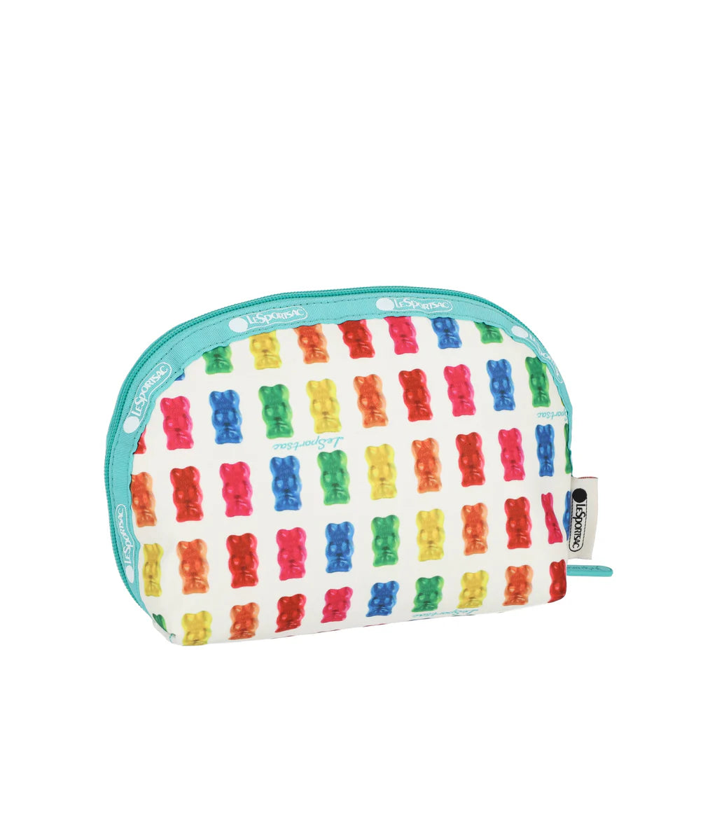 Lesportsac x Haribo Medium Dome Cosmetic Haribo Gummy Bears Mint