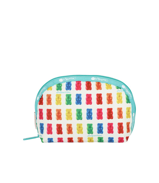 Lesportsac x Haribo Medium Dome Cosmetic Haribo Gummy Bears Mint