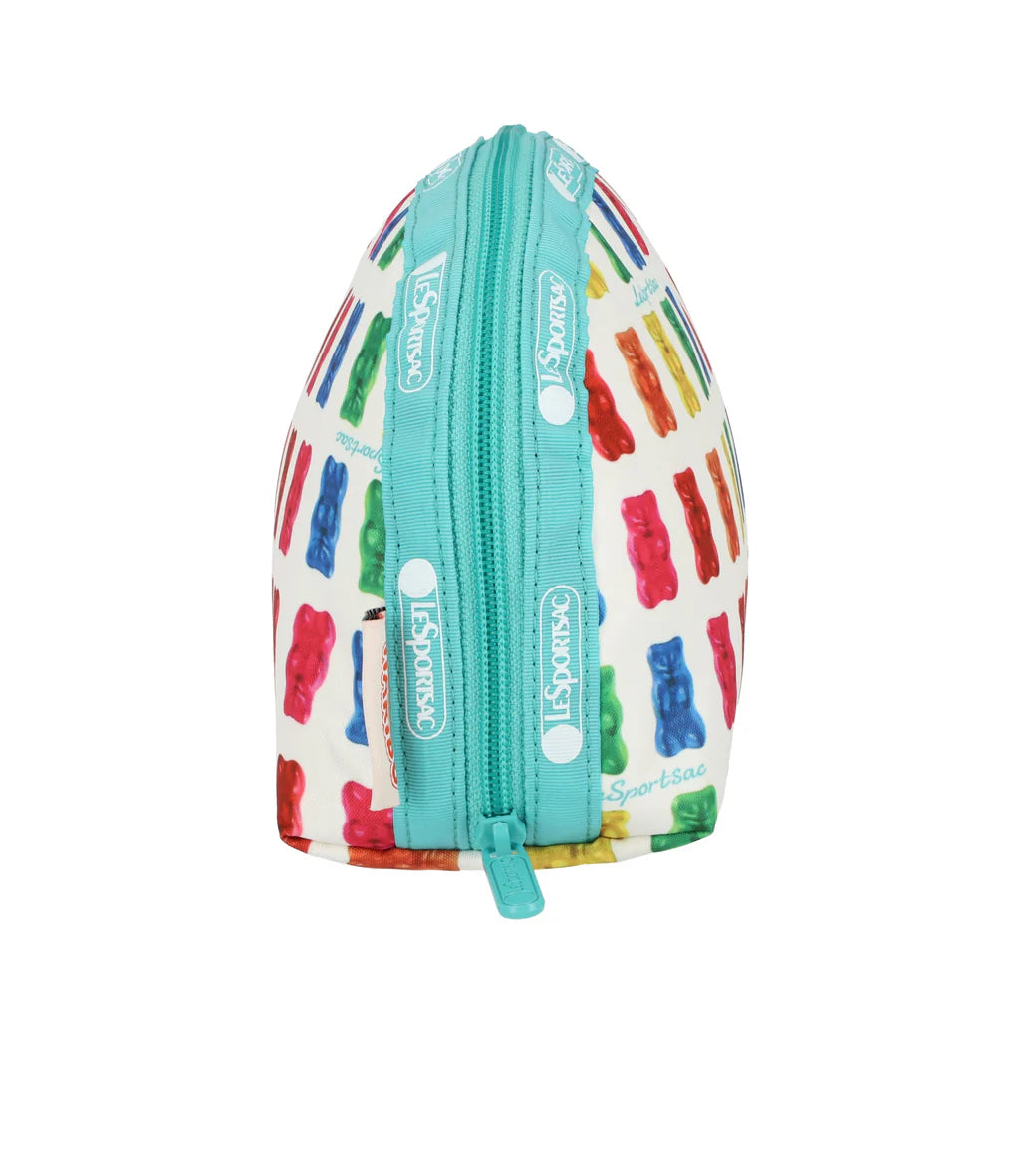 Lesportsac x Haribo Medium Dome Cosmetic Haribo Gummy Bears Mint