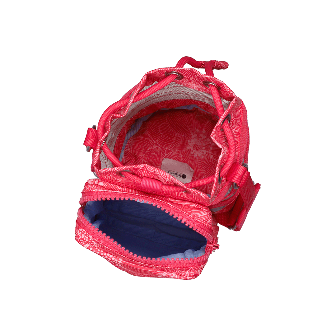 Summer Garden Flower Small Utility Crossbody Bag