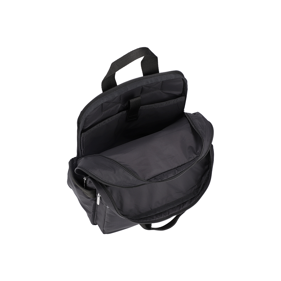 Recycled Black Ryan Backpack