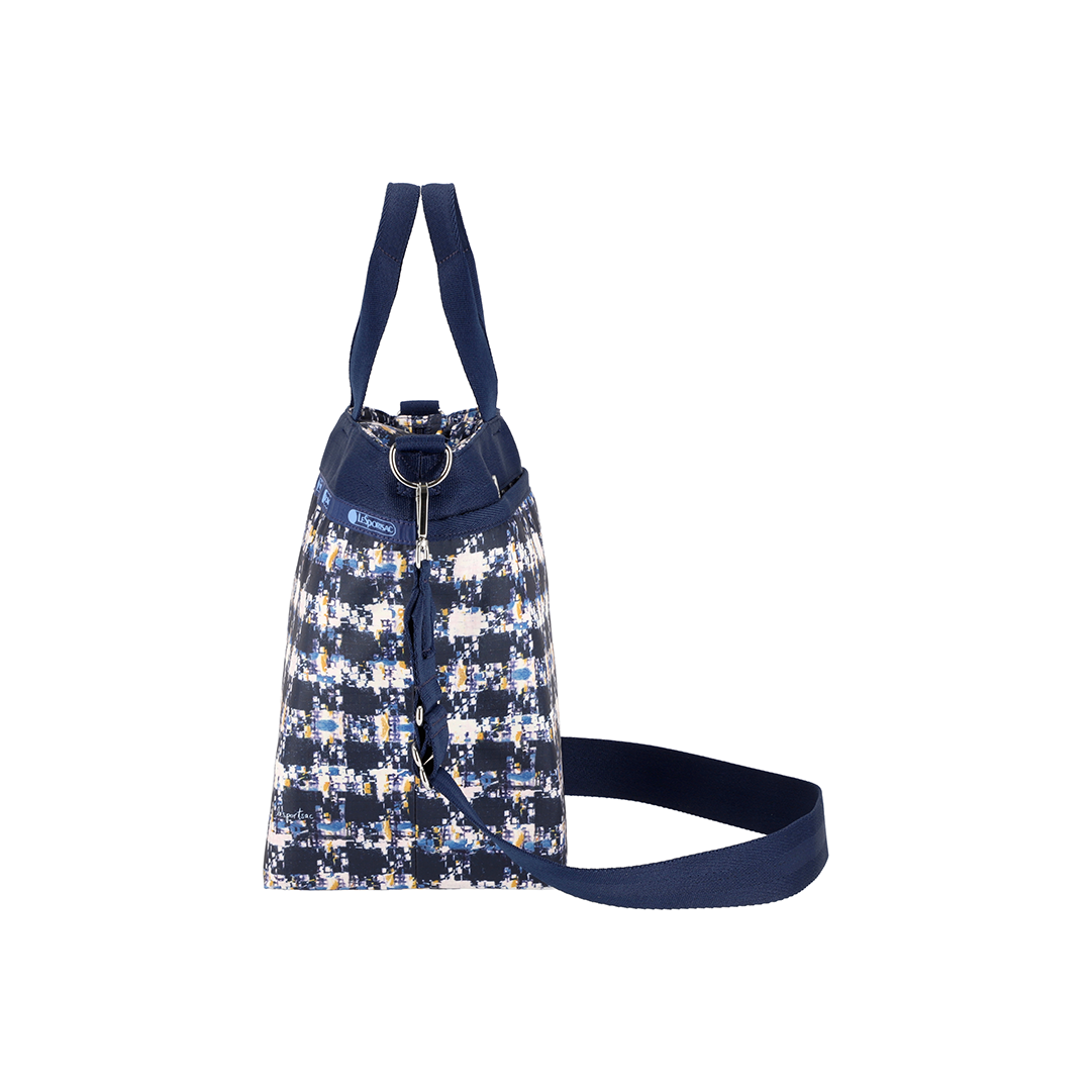 Autumn Tweed Bucket Tote Bag