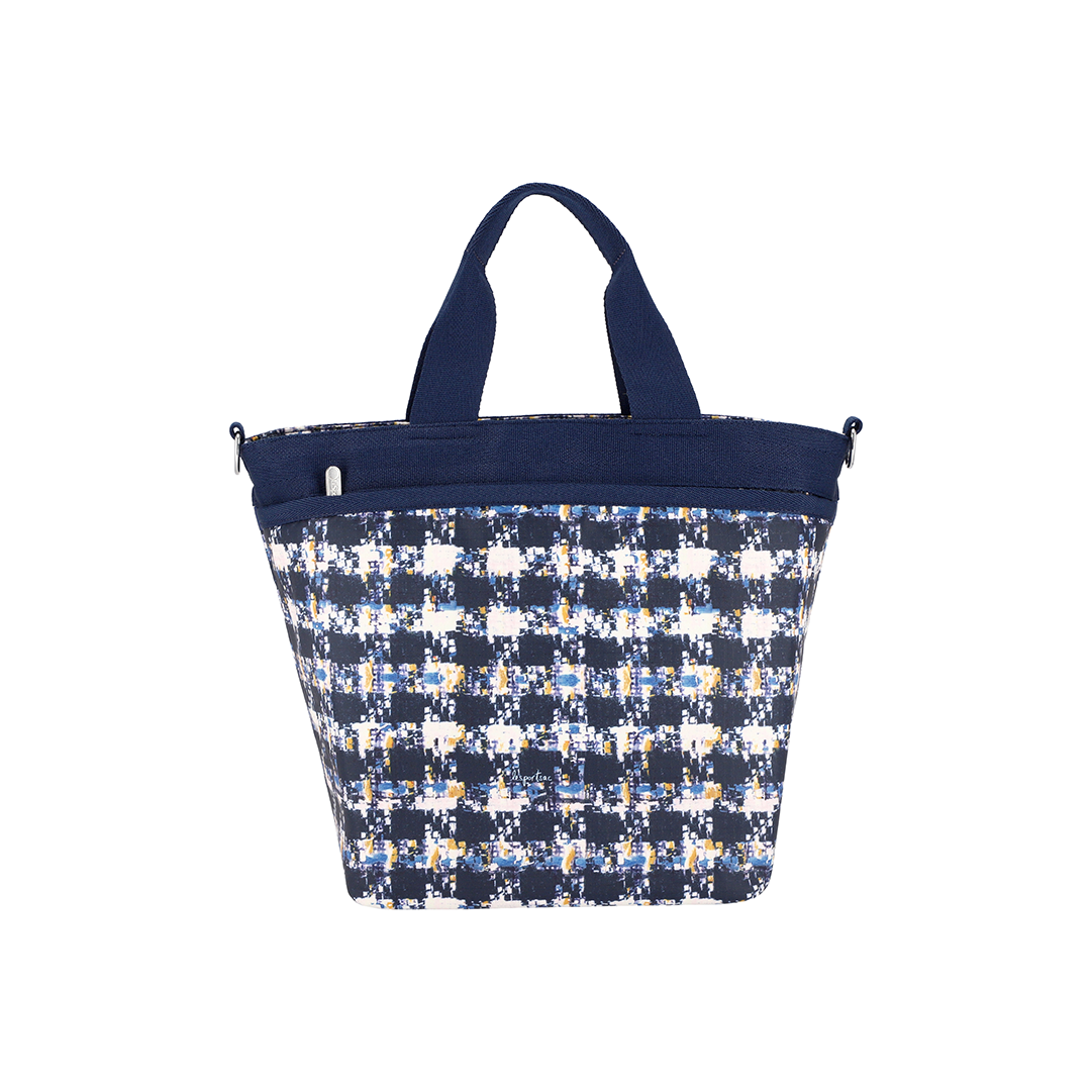 Autumn Tweed Bucket Tote Bag