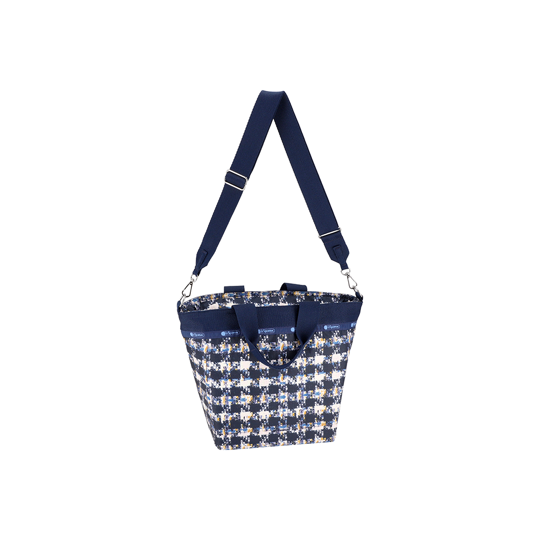 Autumn Tweed Bucket Tote Bag