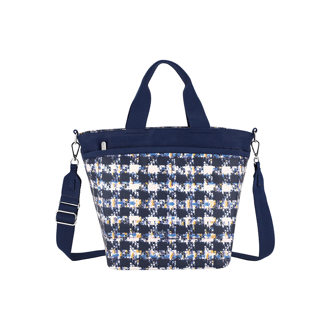 Autumn Tweed Bucket Tote Bag