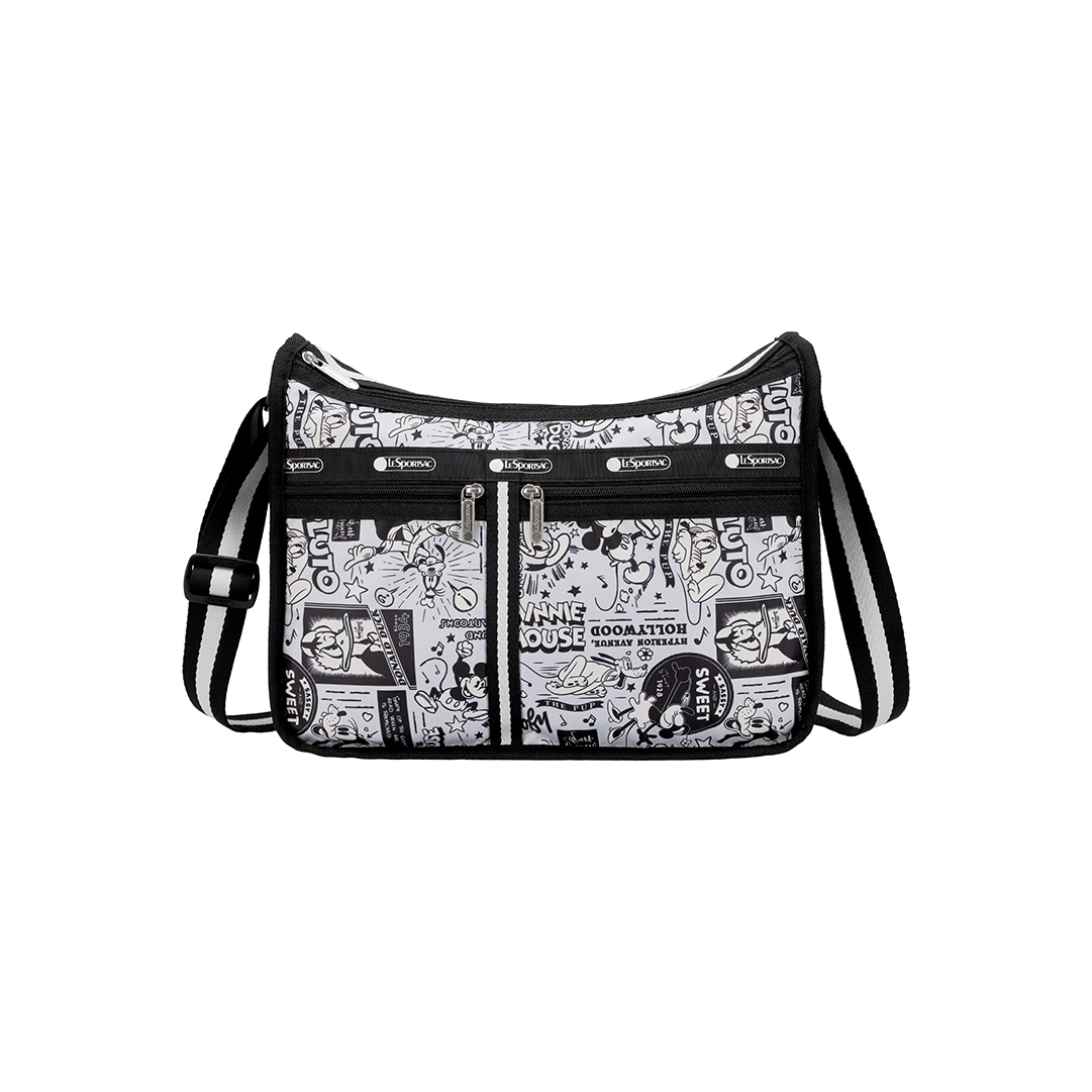 Disney100 Friends Deluxe Everyday Hobo Crossbody Bag
