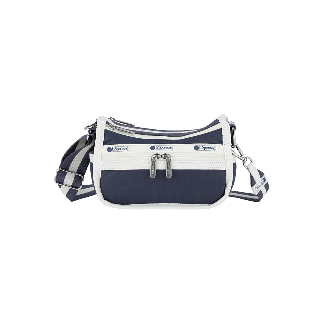 Spectator Deep Blue Small Loaf Crossbody Hobo Bag