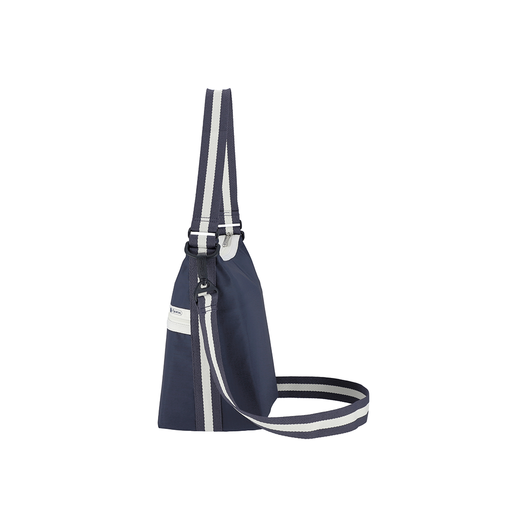 Spectator Deep Blue Bucket Shoulder Hobo Bag