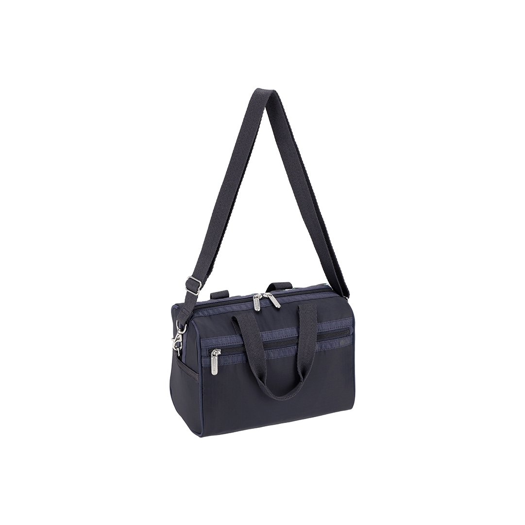 Peony Embroidery Everyday Small Satchel Top Handles Crossbody Bag