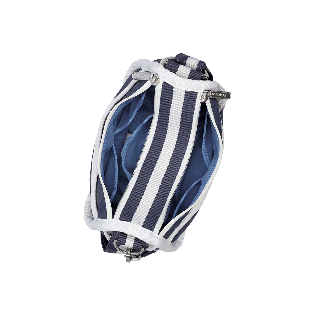 Spectator Deep Blue Small Loaf Crossbody Hobo Bag