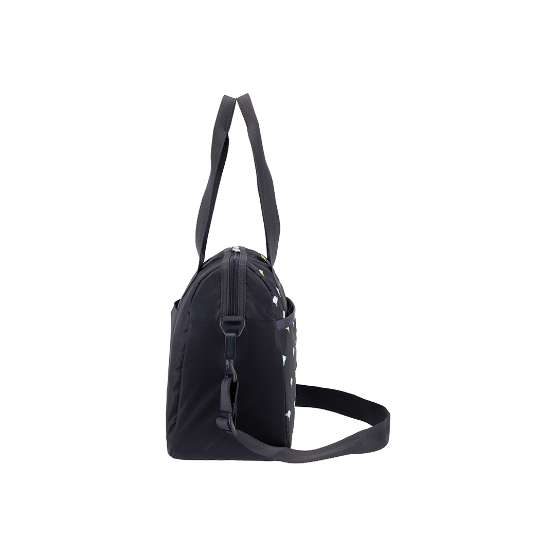 Peony Embroidery Harper Weekender Travel Bag