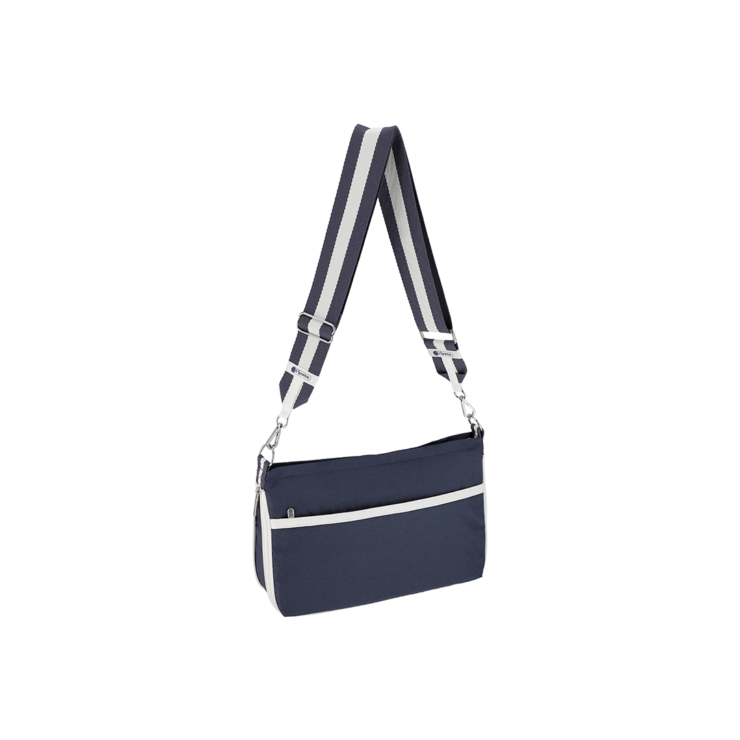 Spectator Deep Blue East West Zipper Crossbody Bag