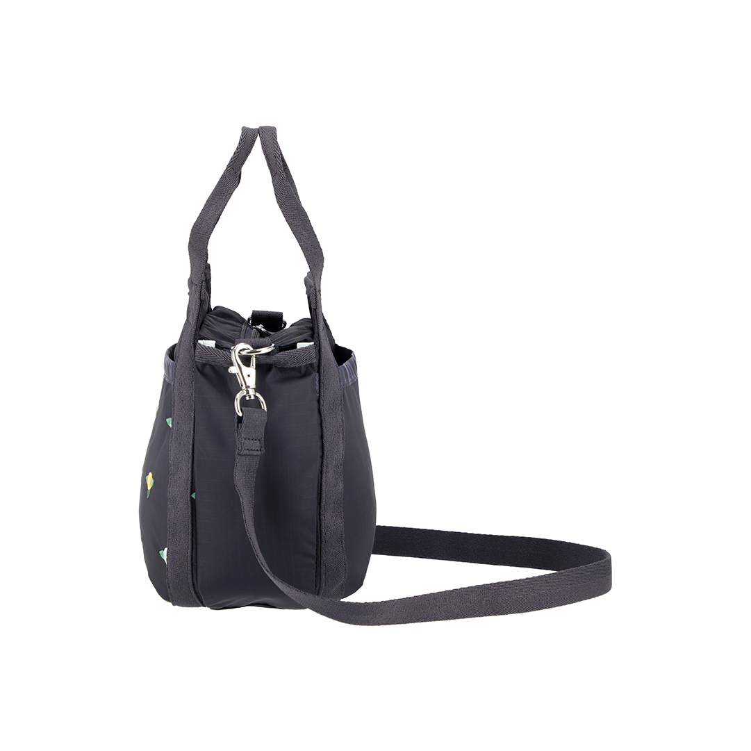 Peony Embroidery Small Jenni Top Handles Crossbody Bag