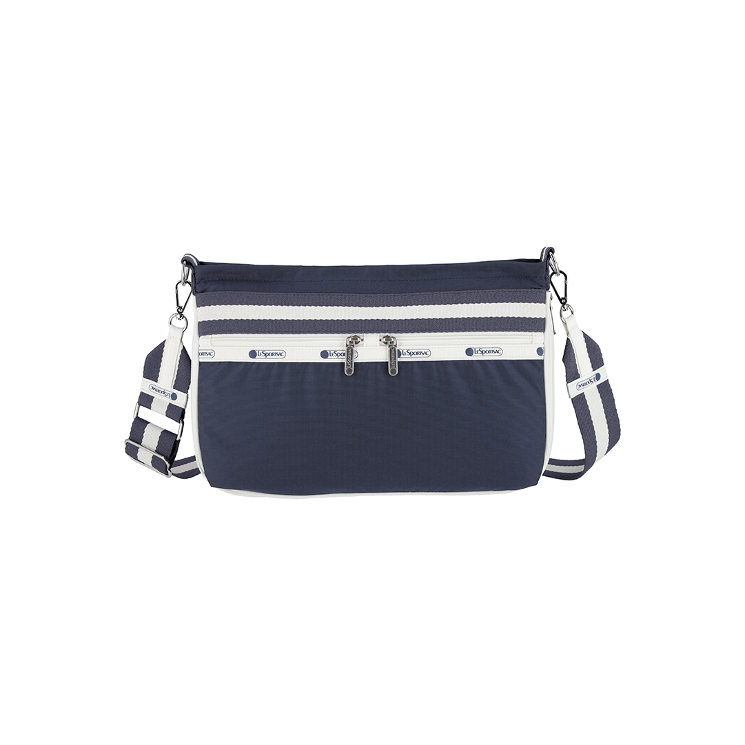 Spectator Deep Blue East West Zipper Crossbody Bag