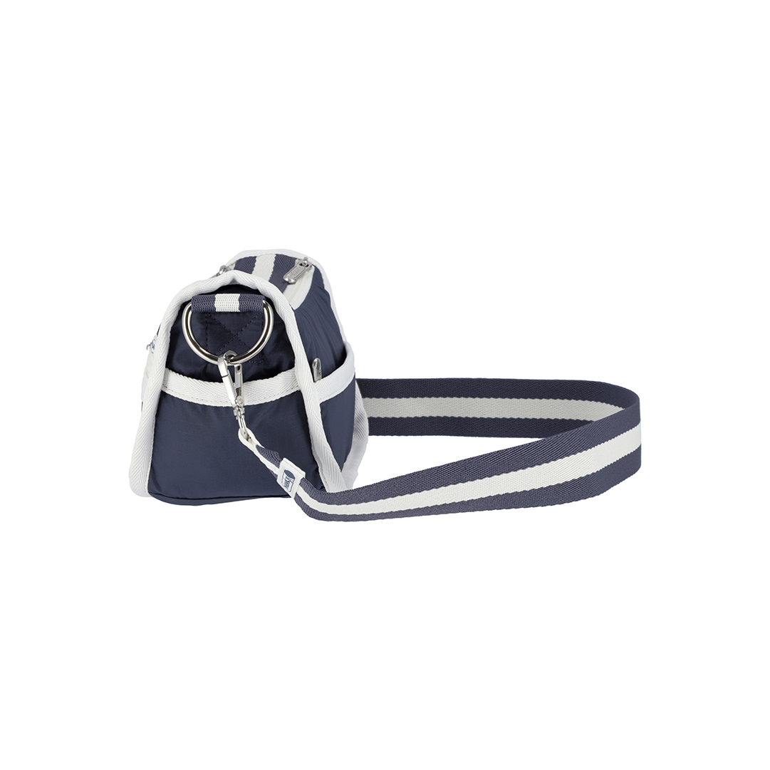 Spectator Deep Blue Small Loaf Crossbody Hobo Bag