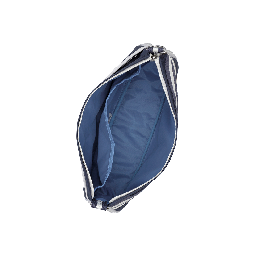 Spectator Deep Blue East West Zipper Crossbody Bag