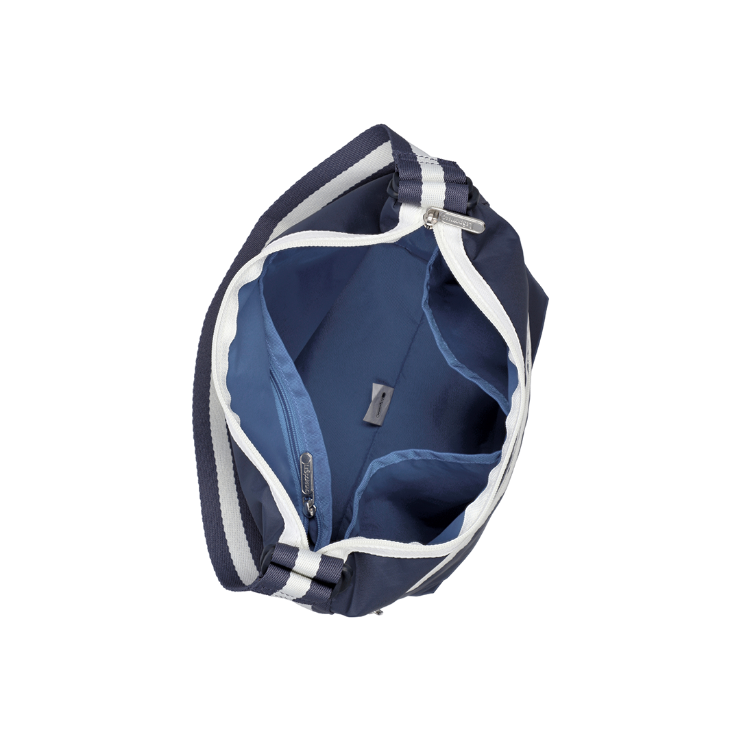 Spectator Deep Blue Bucket Shoulder Hobo Bag