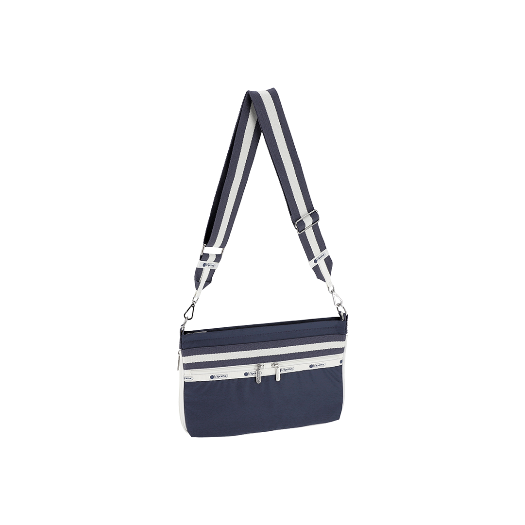 Spectator Deep Blue East West Zipper Crossbody Bag