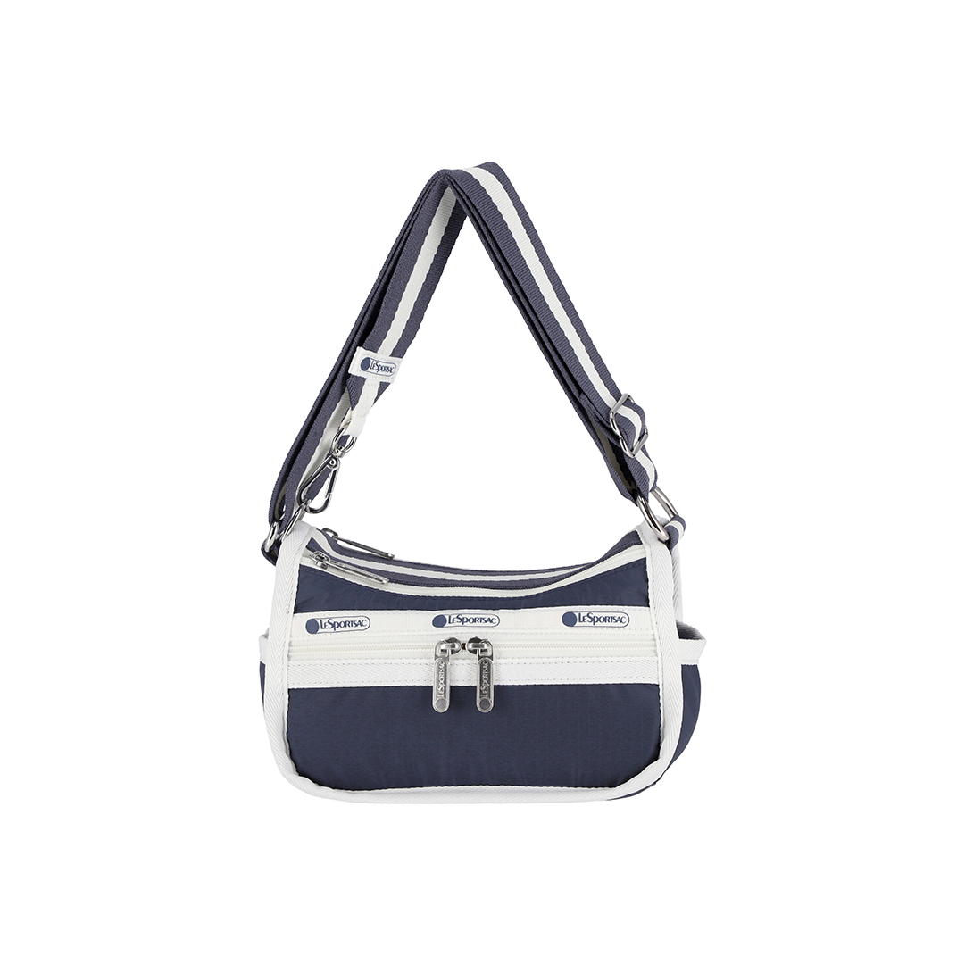 Spectator Deep Blue Small Loaf Crossbody Hobo Bag