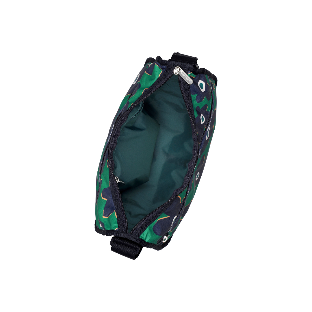 Cutout Floral Classic Hobo Bag