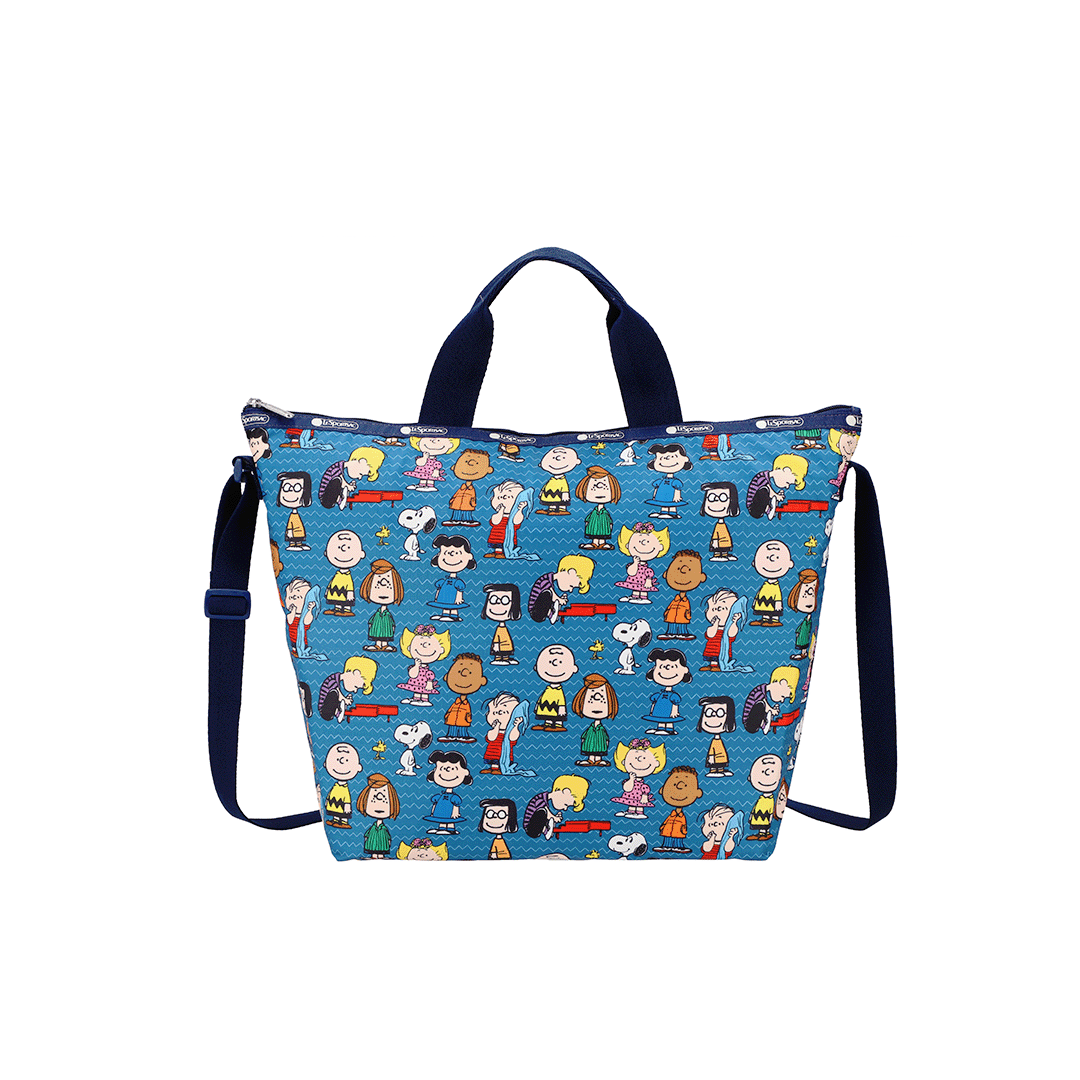 Peanuts Gang Deluxe Easy Carry Tote Bag