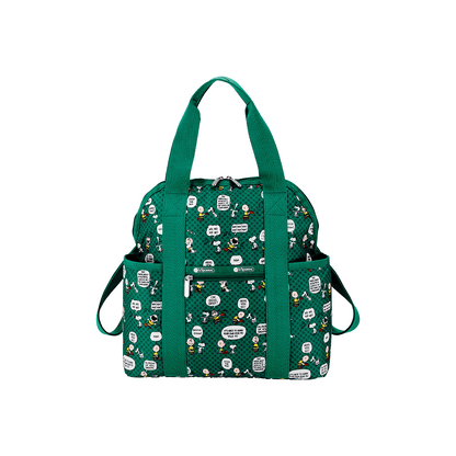 Peanut Pals Green Double Trouble Backpack