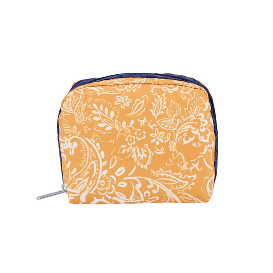 Paisley Patch Square Cosmetic Pouch