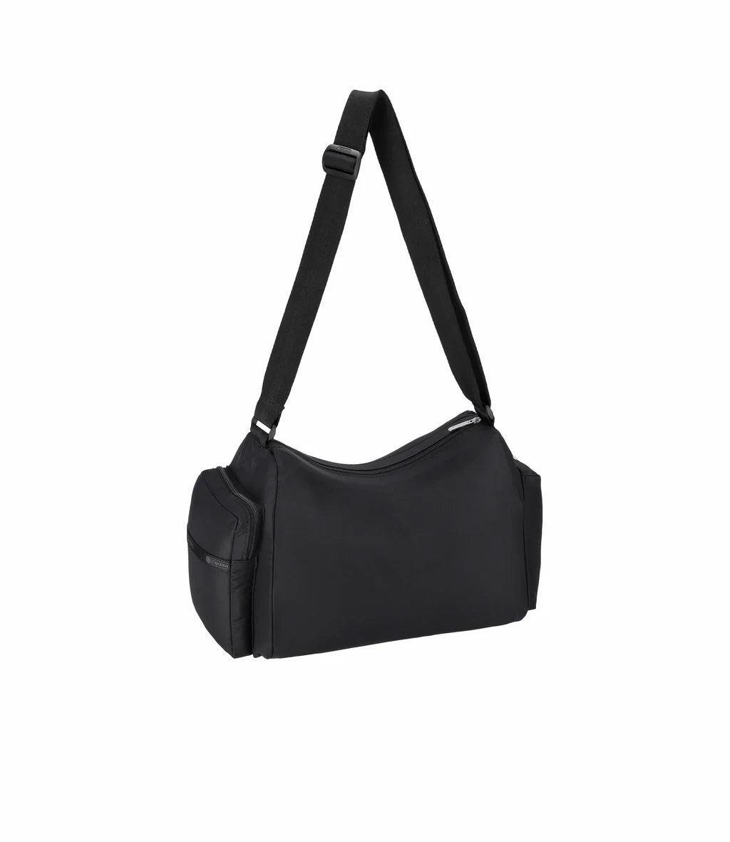 Cargo Shoulder Bag Recycled Black