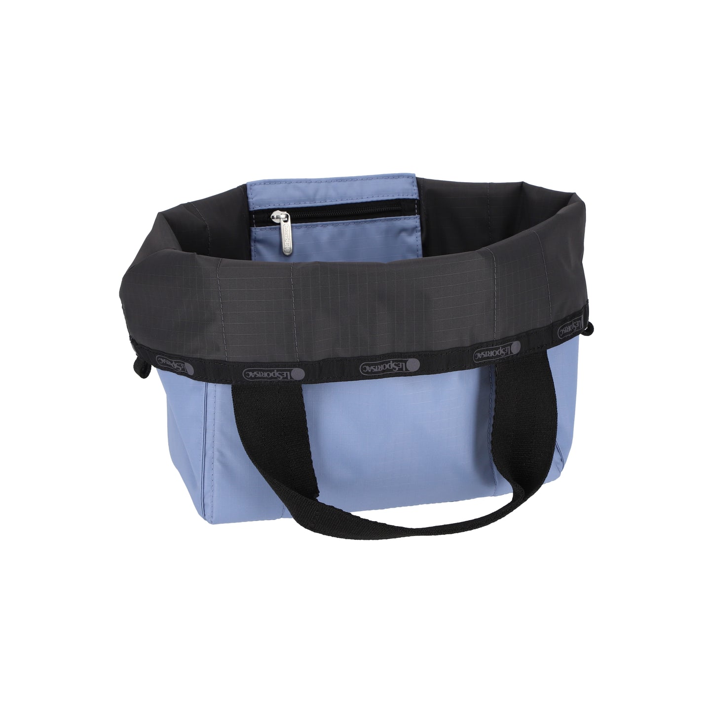 Small Reversible Pocket Tote 2 Way Slate Blue/Thunder