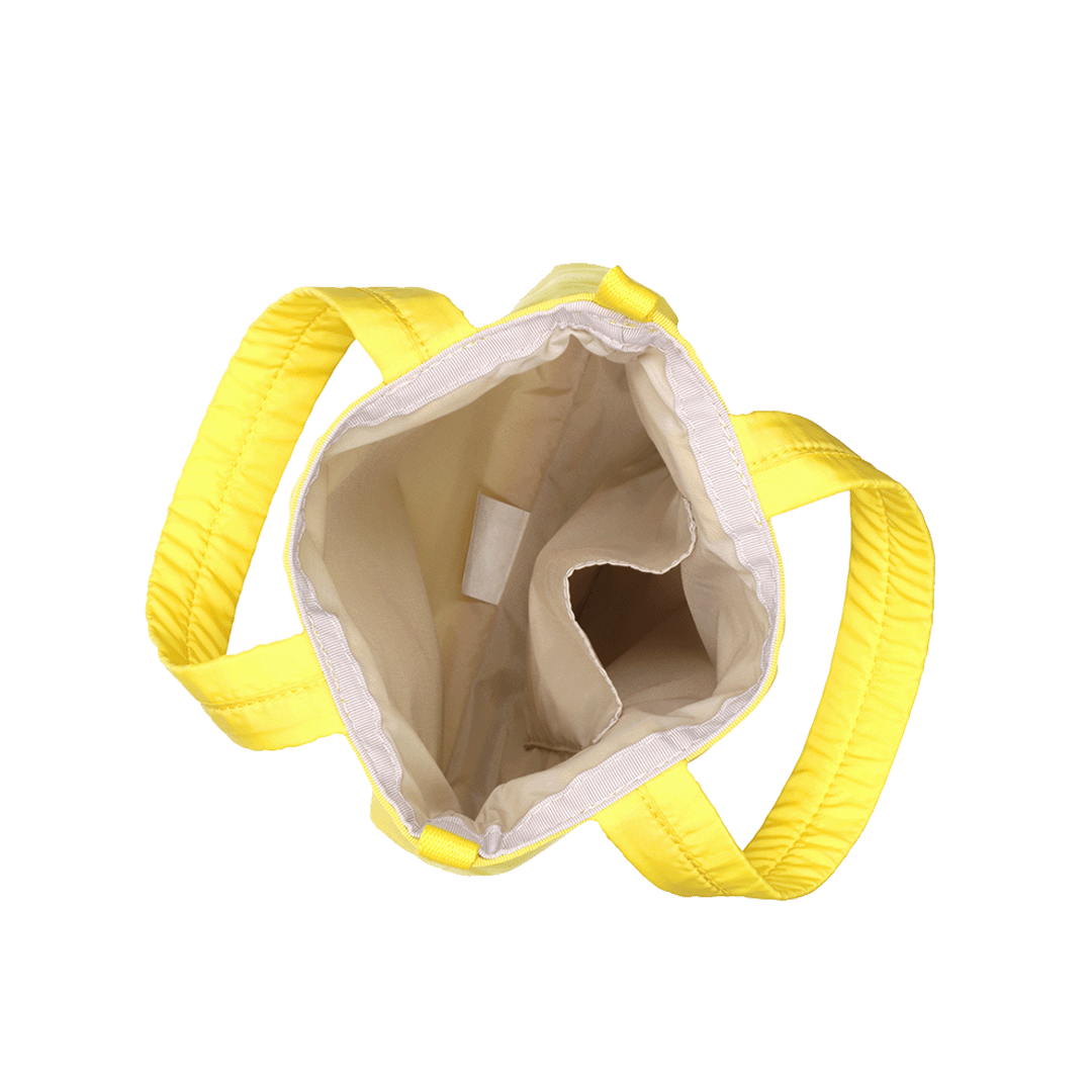 Lemon Drop Sheen Mini Tote Bag