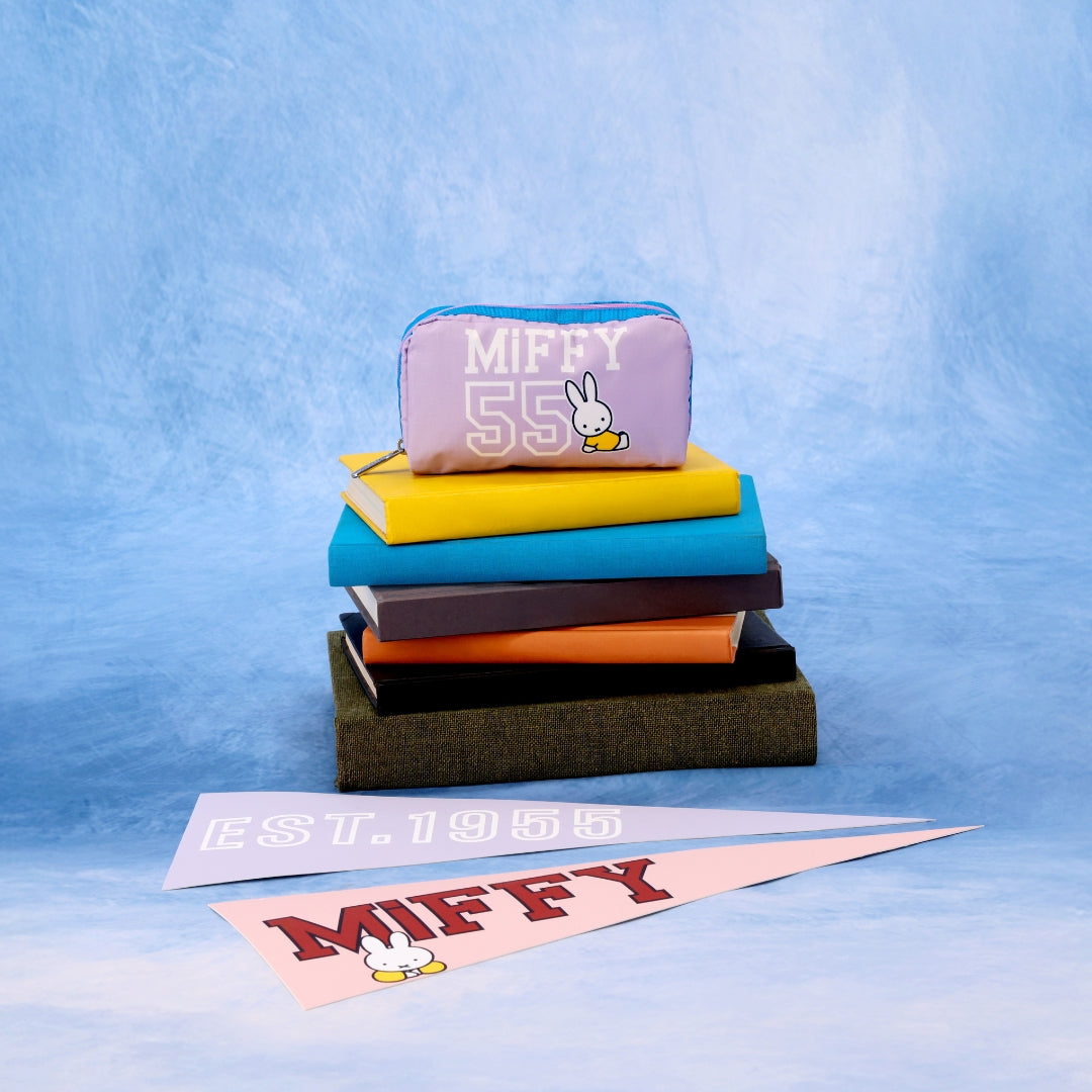 Lesportsac x Miffy Rectangular Cosmetic Miffy 55 Lilac