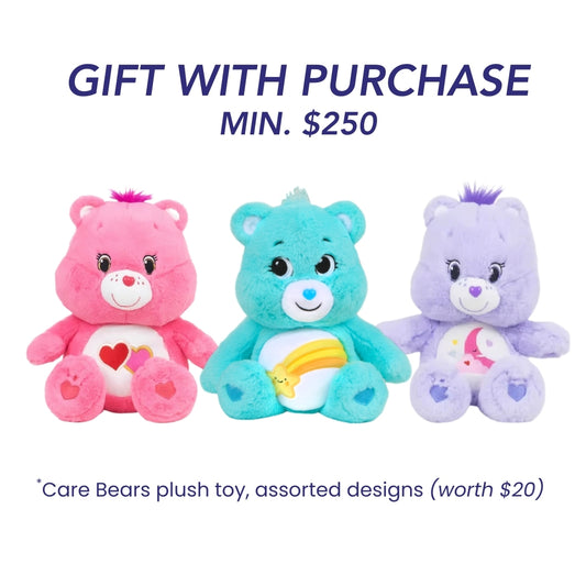 GWP: CARE BEAR PLUSH TOY (WORTH $20)