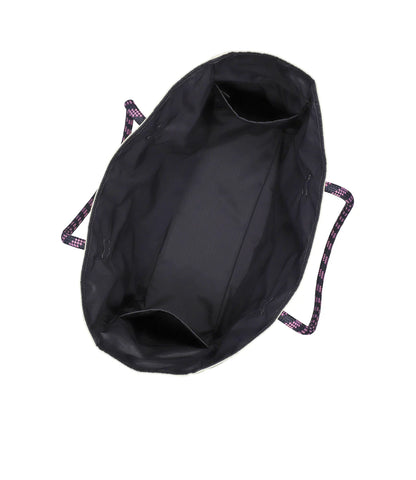 Large 2 Way Tote 2 Way Biscuit Bege/Deep Sea