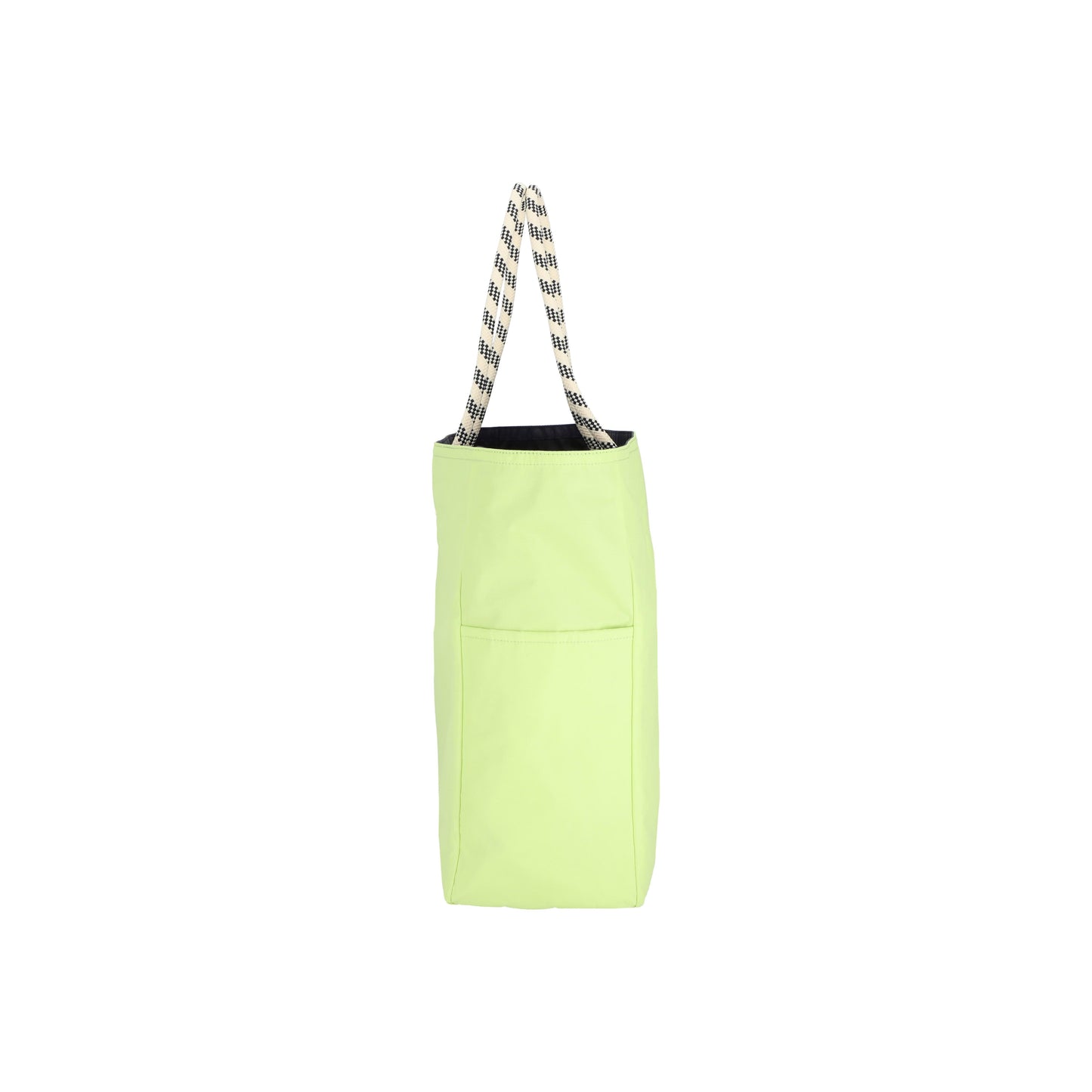 Large 2 Way Tote Deep Sea Blue/Lime