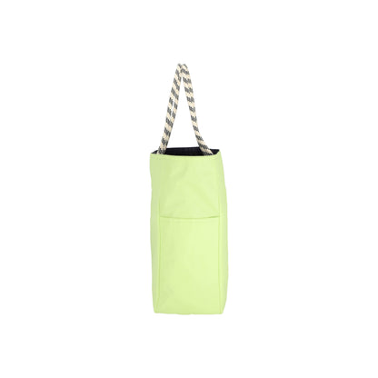 Large 2 Way Tote Deep Sea Blue/Lime