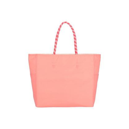 Large 2 Way Tote Meringue/Coral Punch