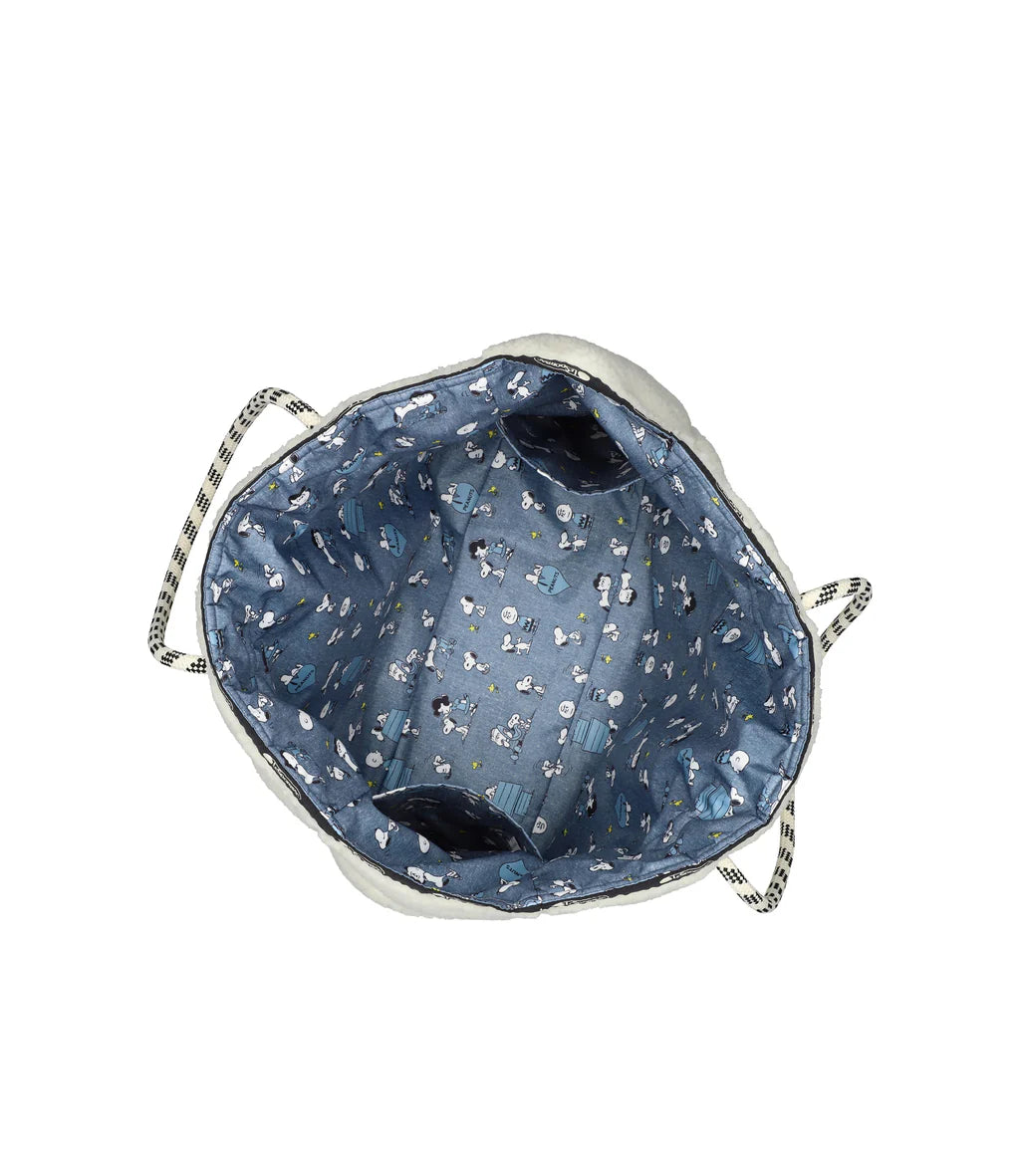 LeSportsac x Peanuts Large 2 Way Tote Snoopy