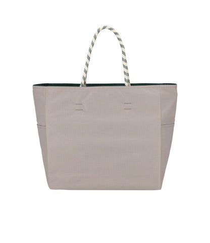 Large 2 Way Tote Eden Green/Stone