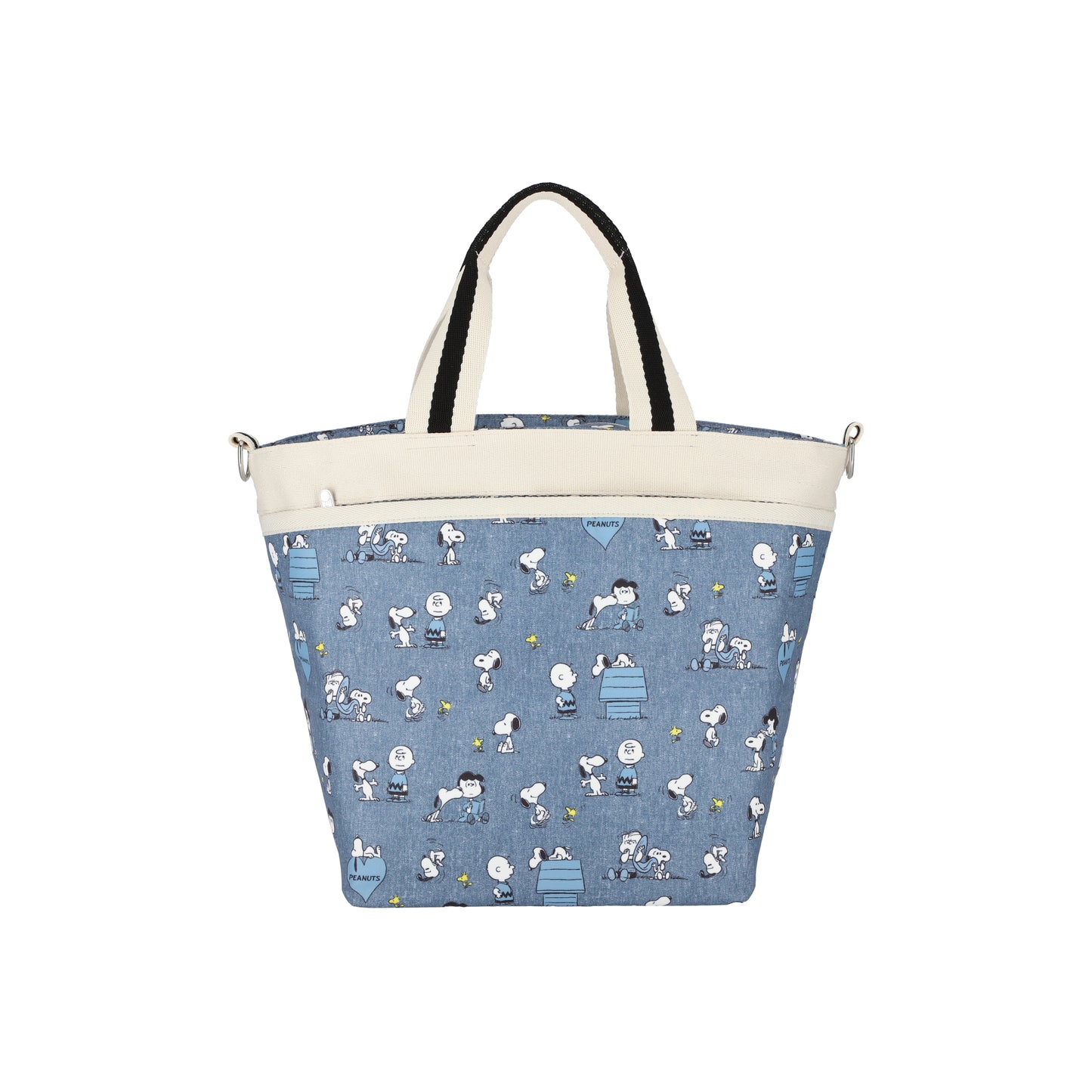 LeSportsac x Peanuts Bucket Tote Peanuts Happy Pals