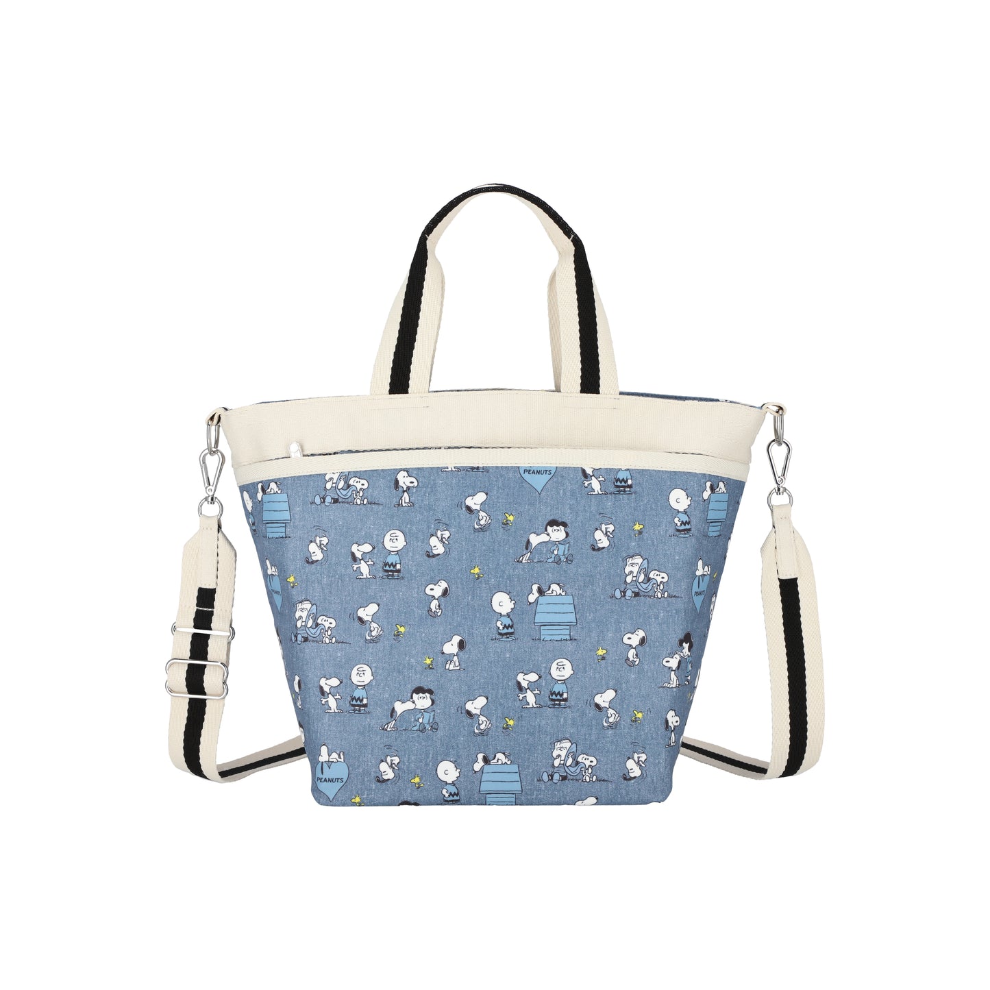 LeSportsac x Peanuts Bucket Tote Peanuts Happy Pals