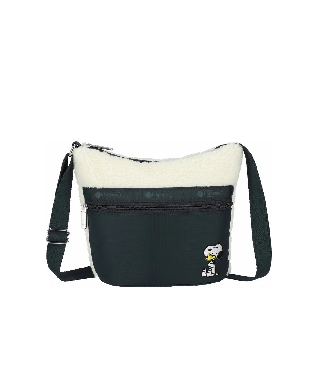 LeSportsac x Peanuts Mini Bucket Shoulder Bag Warm Hug Shoulder
