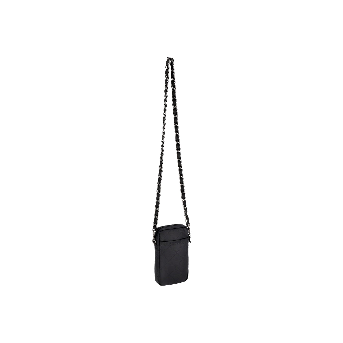 Chain Mini Phone Crossbody Onyx Chain Quilt