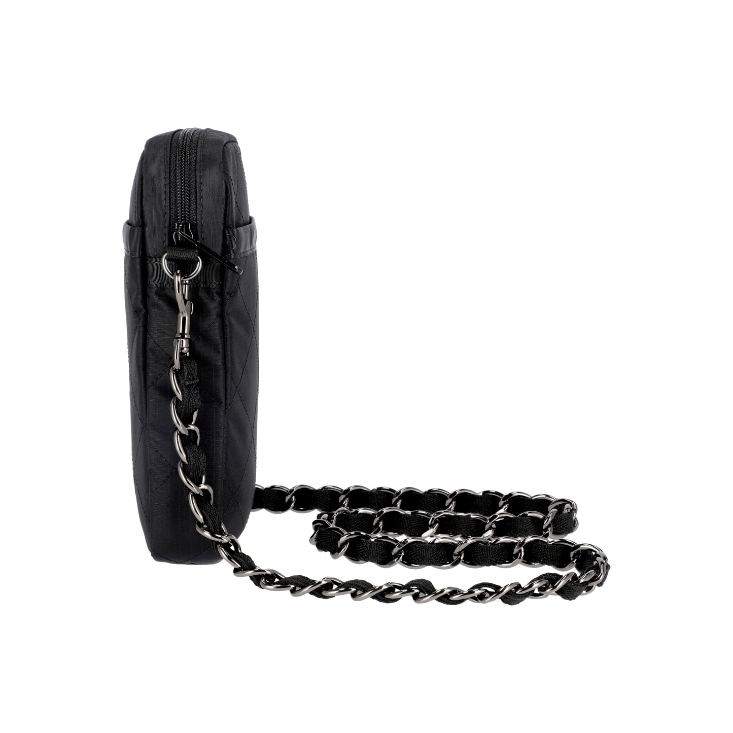 Chain Mini Phone Crossbody Onyx Chain Quilt