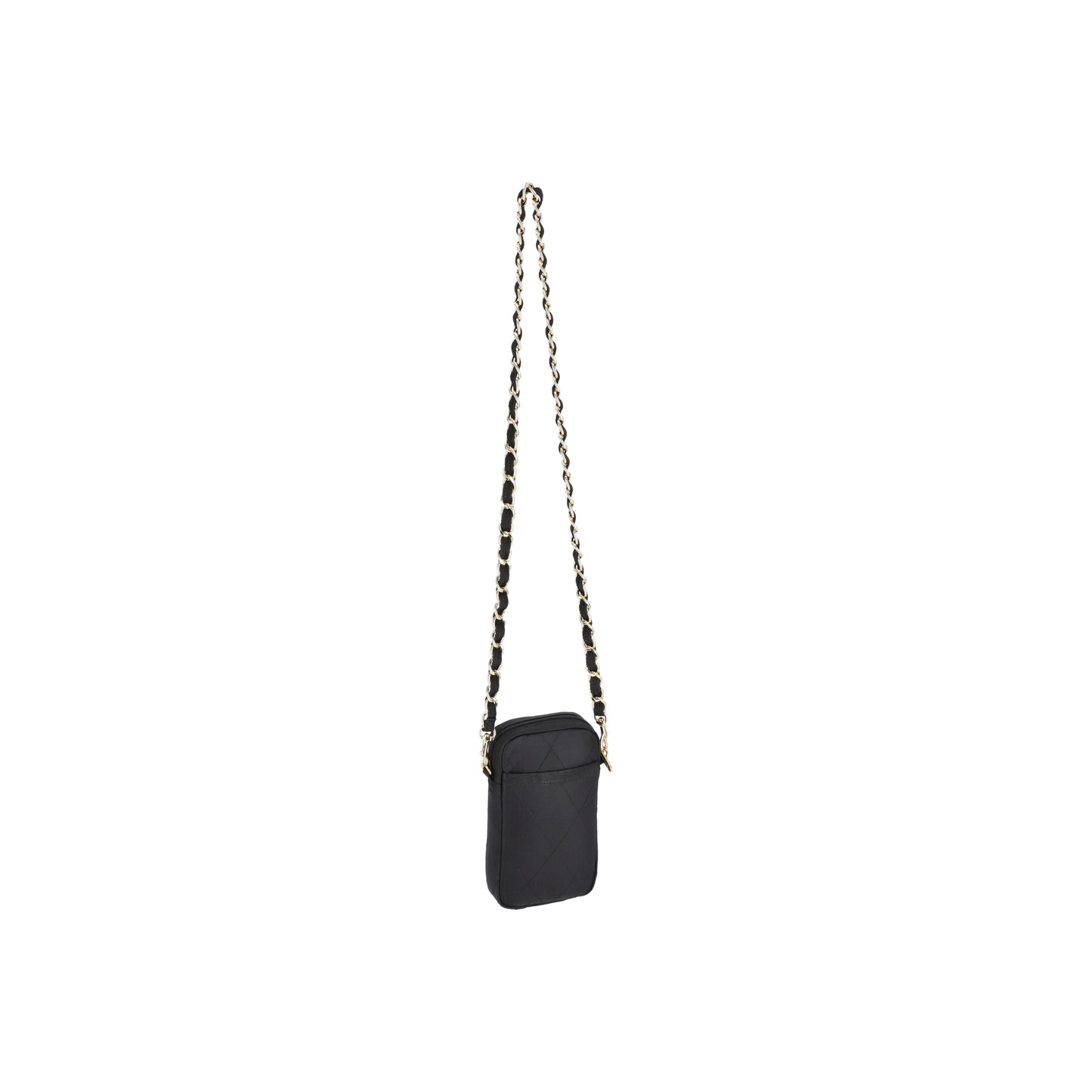Chain Mini Phone Crossbody Midnight Quilt Chain