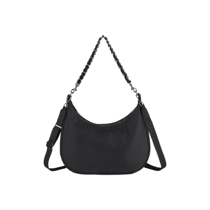 Chain N/S Convertible Hobo Onyx Chain Quilt